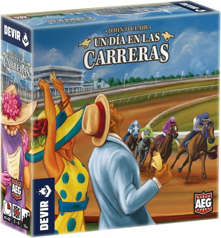 Juego De Mesa Un Día En Las Carreras Adultos