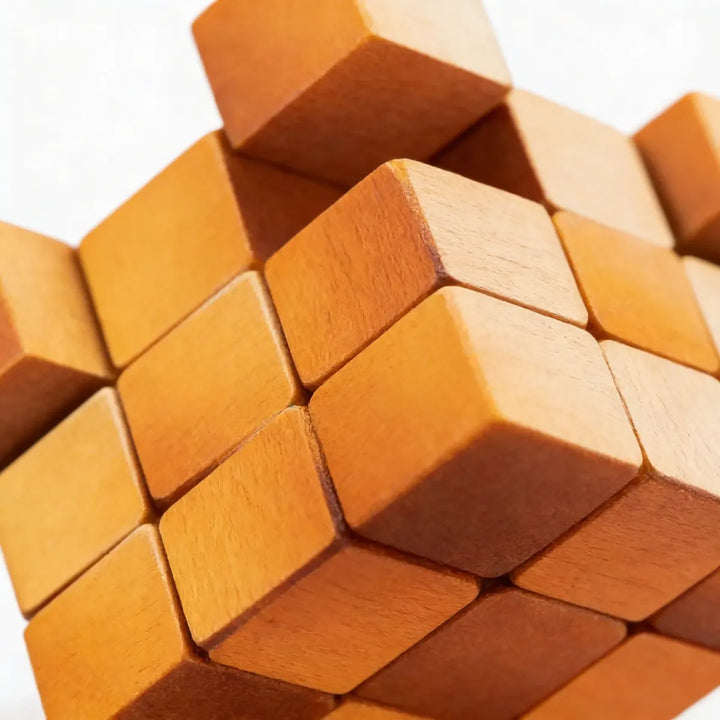 Juego Didáctico De Bloques 3d Stack Master En Madera Niños