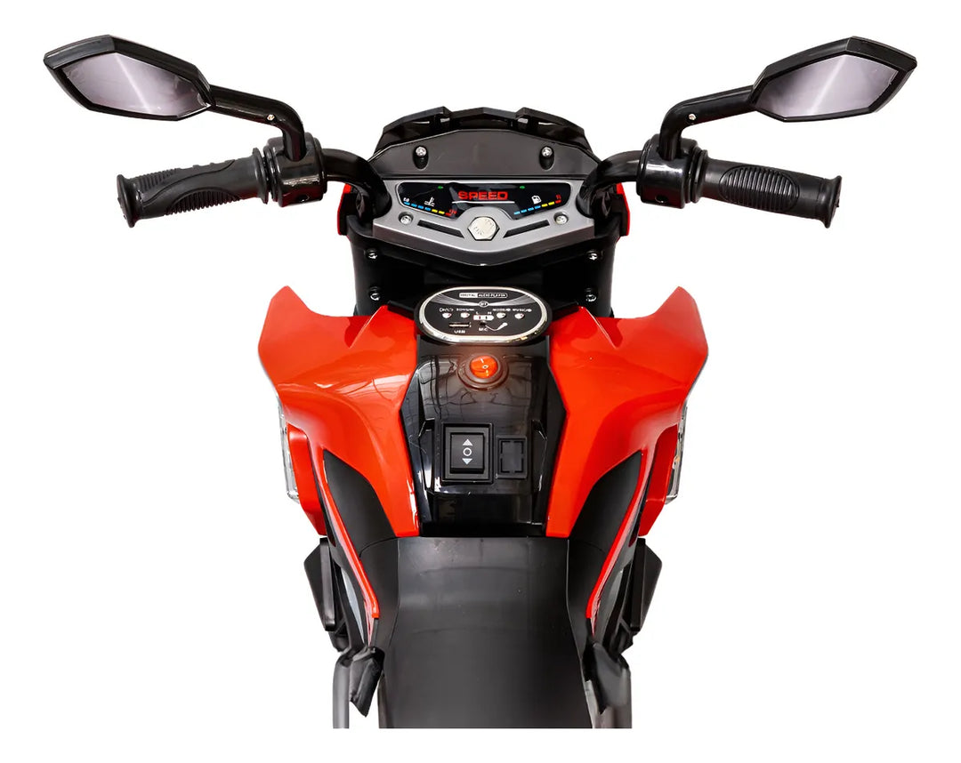 Moto Eléctrica 6v Sonidos Y Luces para Niños
