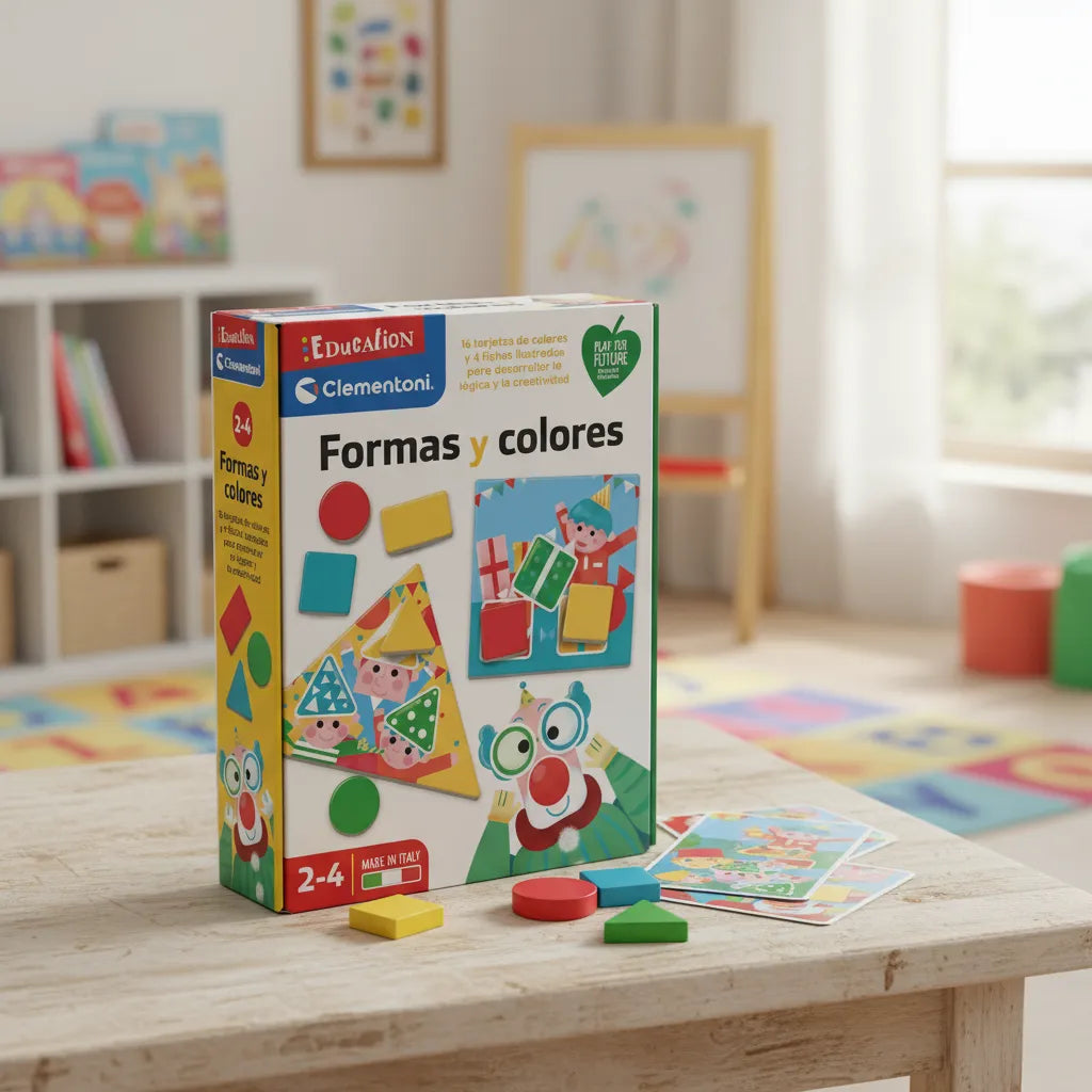 Juego Didactico Aprendiendo Formas Y Colores