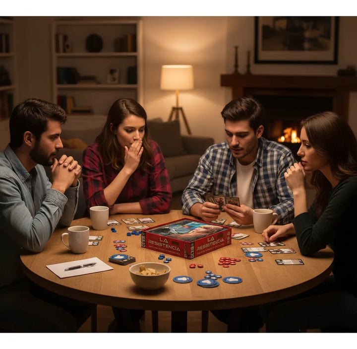 Juego De Mesa La Resistencia Estrategia Adultos