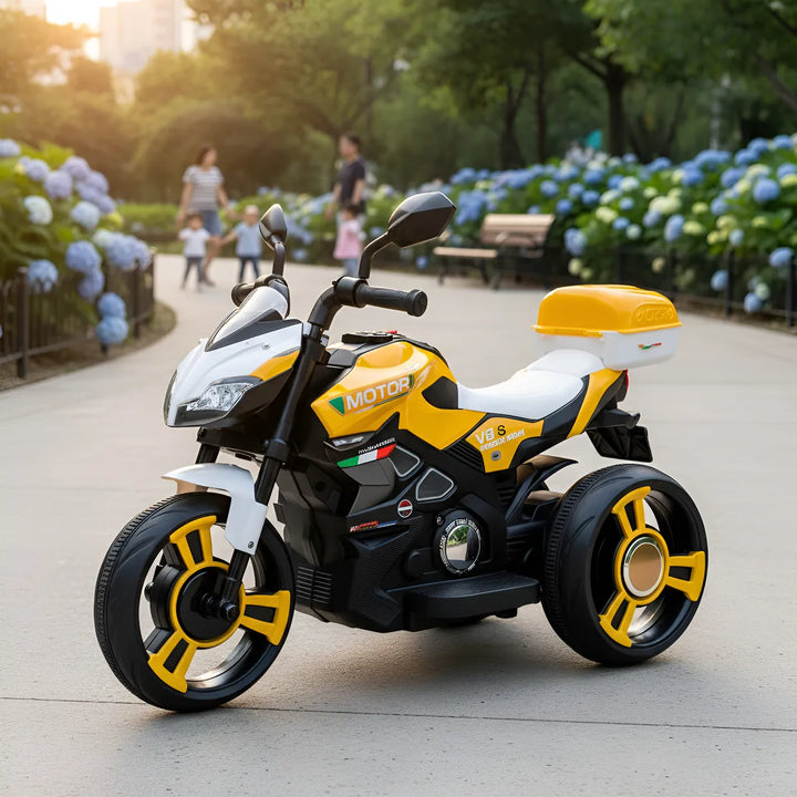 Moto Eléctrica Aventura 6v Sonidos Luces Niños