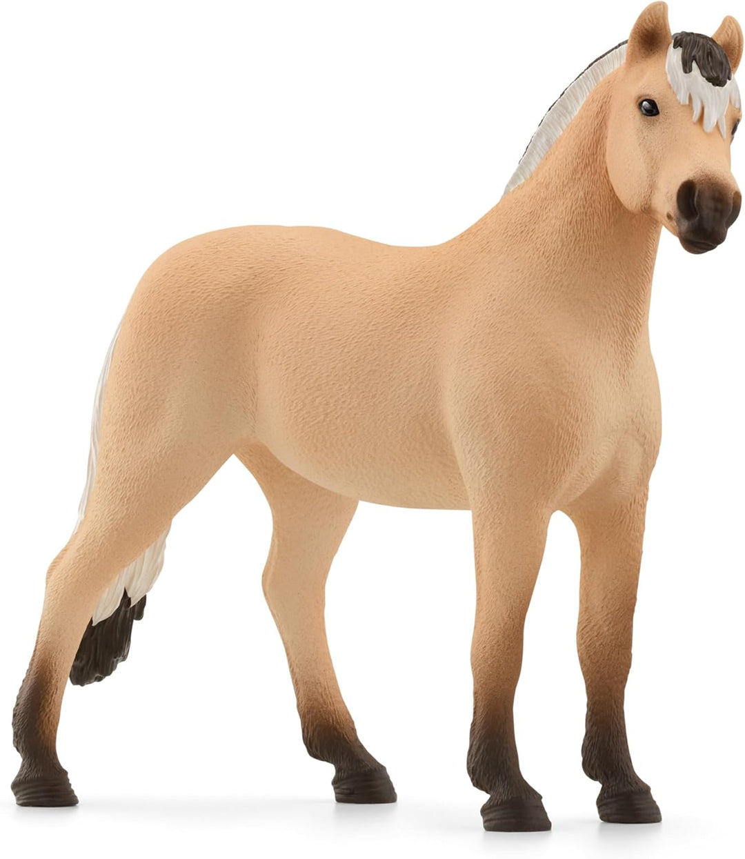 Figura Caballos Capón Fjord Pintada A Mano Schleich
