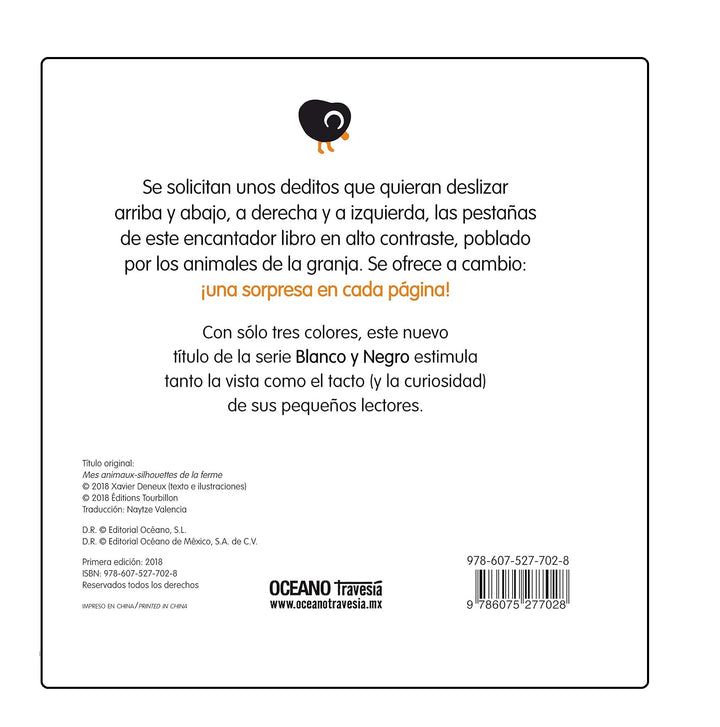 Libro Interactivo En La Granja Contraste Para Niños