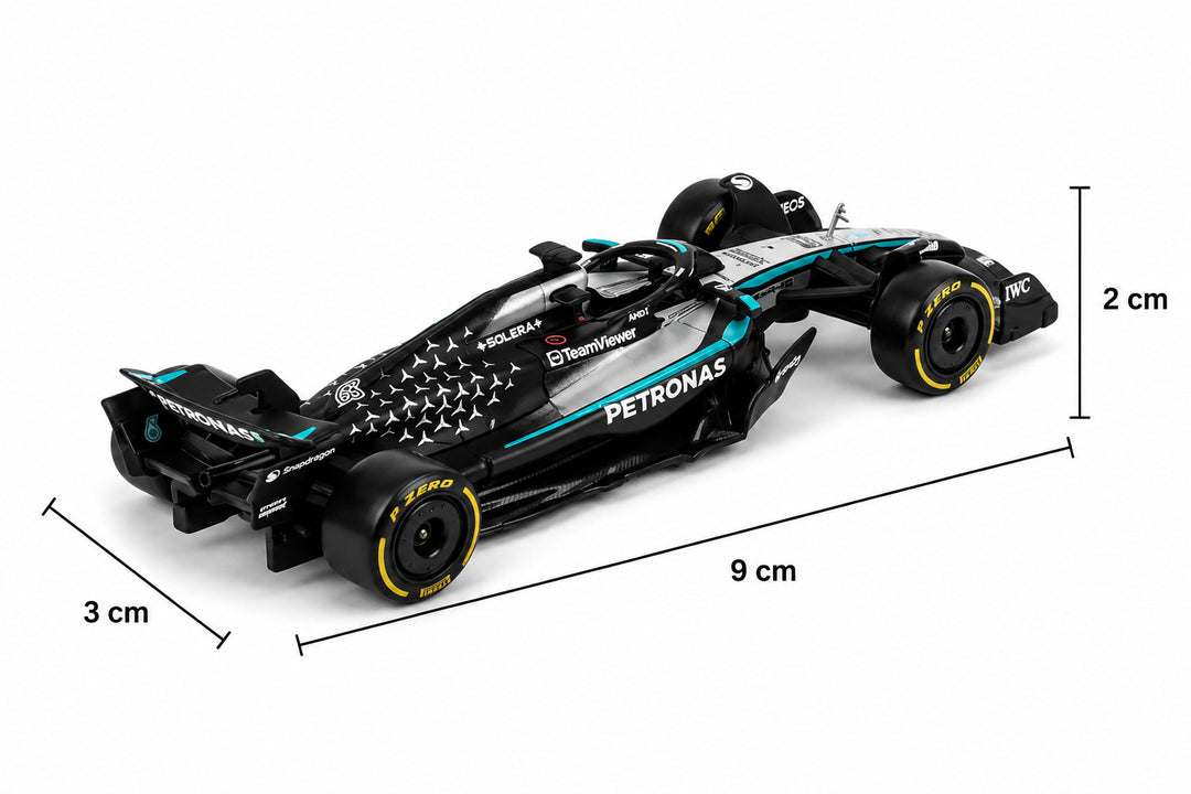 Carro A Escala 1/64 Race Formula Mercedes W16