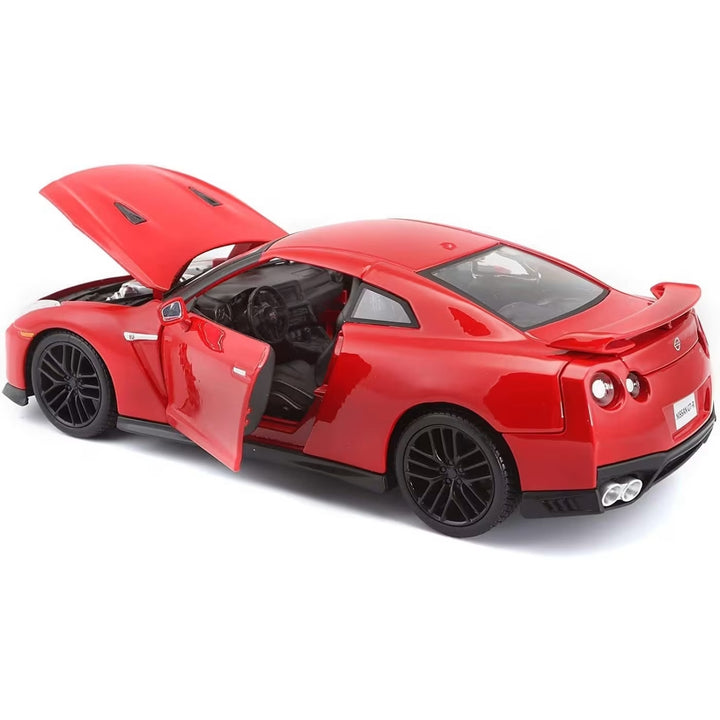 Carro Coleccionable Bburago 1/24 Nissan Gt-r Rojo