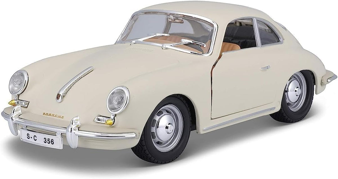 Carro A Escala Bburago 1/24 Porsche 356b Coupe