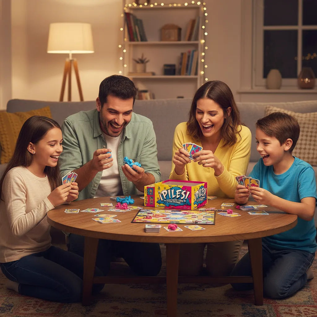 Juego De Mesa Piles Estrategia Para Niños Familia