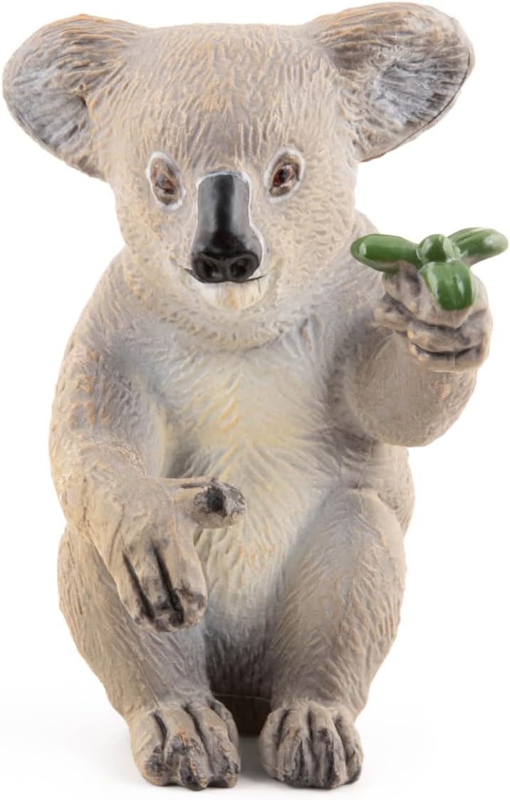 Figura Coleccionable Koala Pintada A Mano Papo