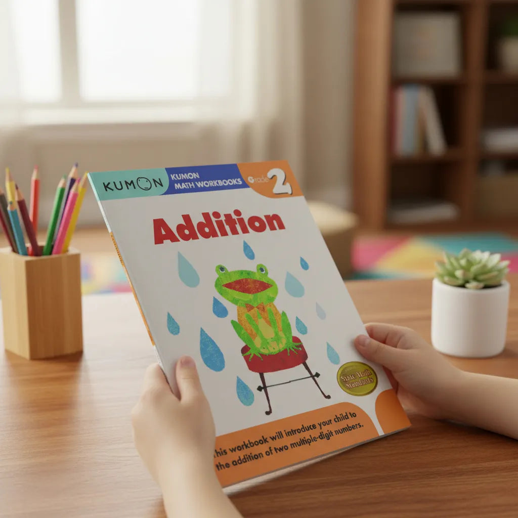 Libro Didáctico Kumon Grade 2 Addition Para Niños Niñas