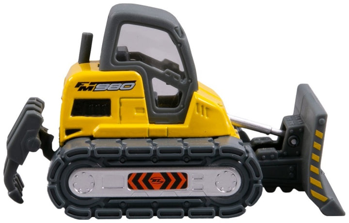 Carro A Escala Bulldozer Street Loader Maisto