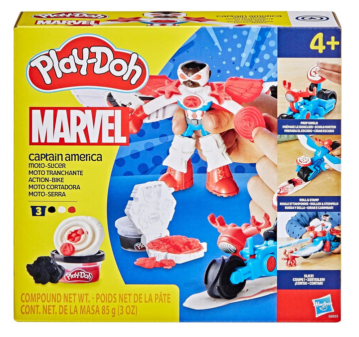 Juguete Marvel Capitán América Moto Niños