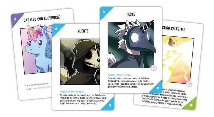 Juego De Mesa Unstable Unicorns Apocalipsis Irisado Adultos