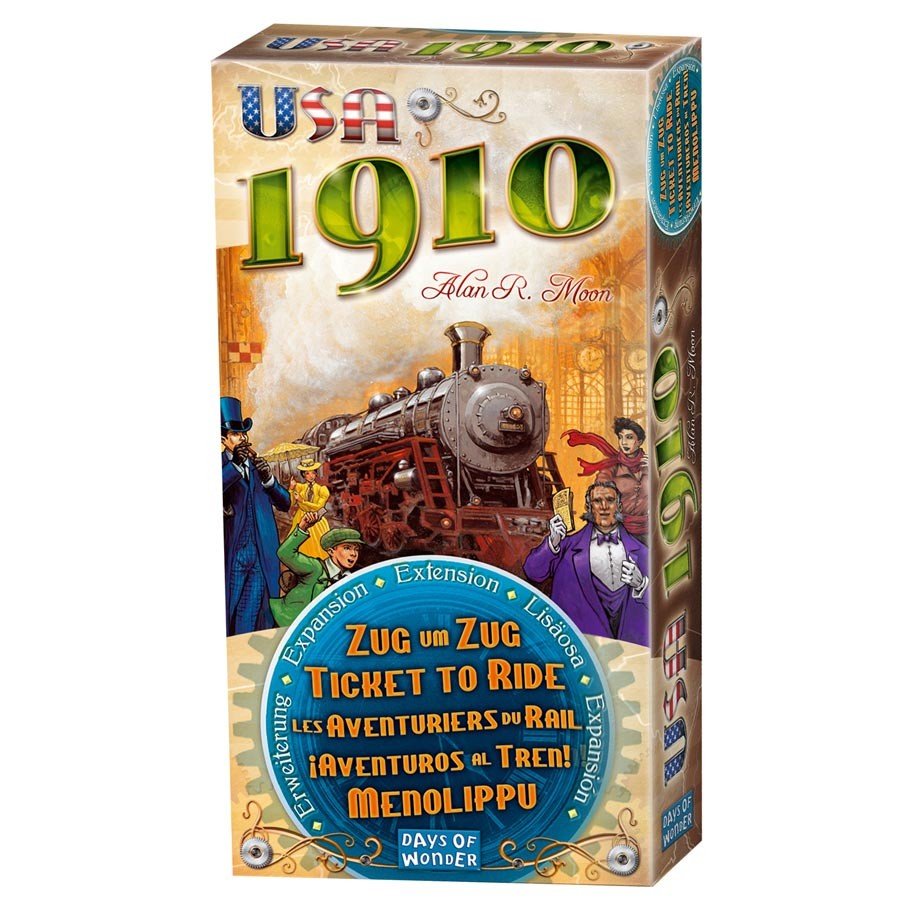 Juego De Mesa Expansión Aventureros al tren