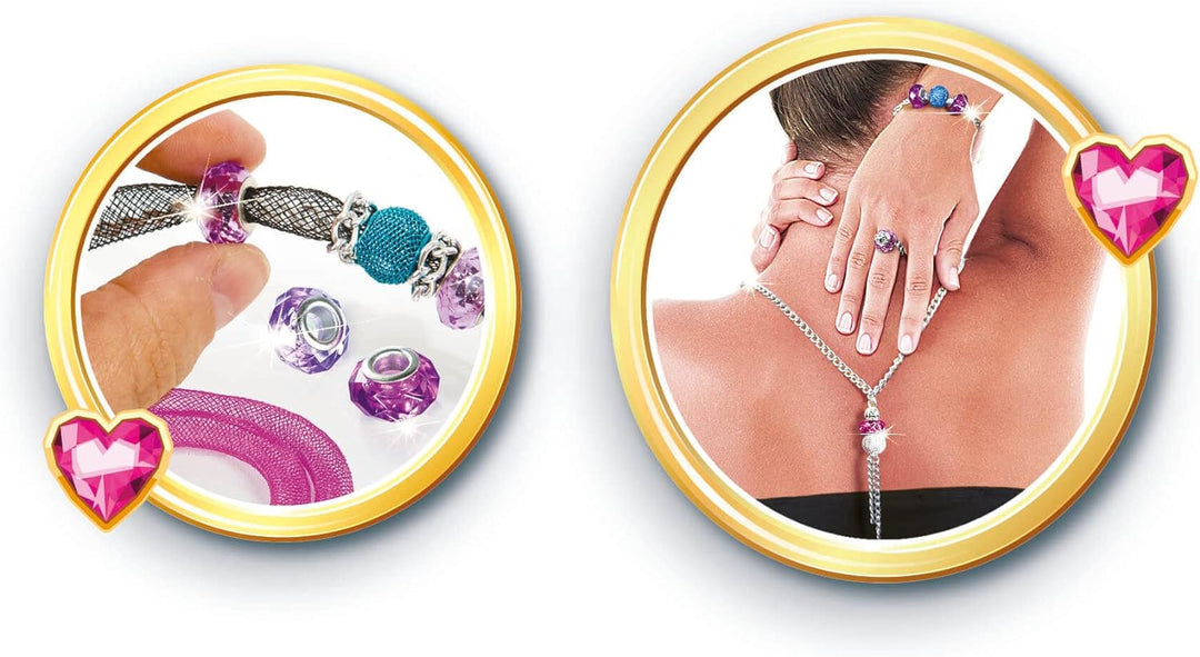 Set De Joyas Con Bolso De Mano Niñas