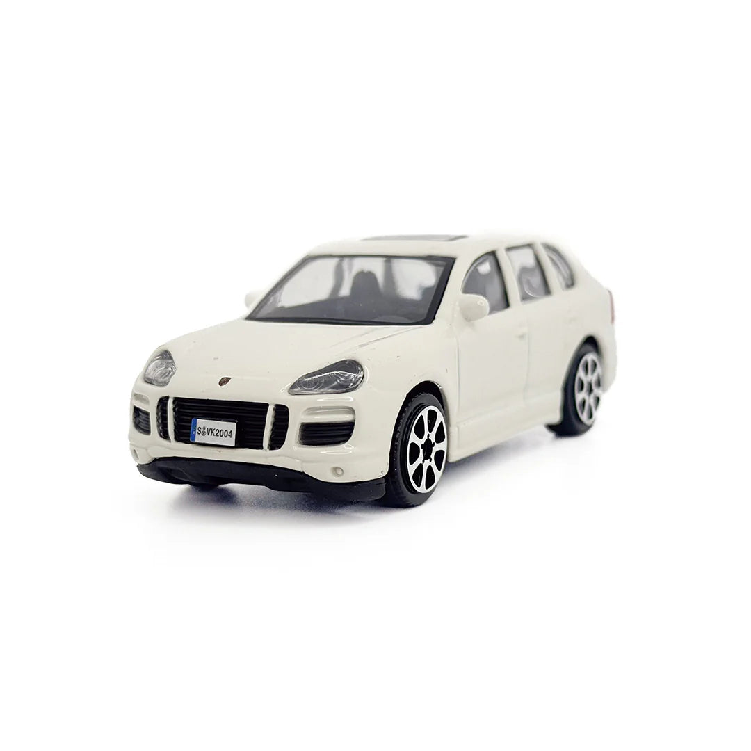 Carro Coleccionable Bburago 1:43 Porshe Cayenne Blanco