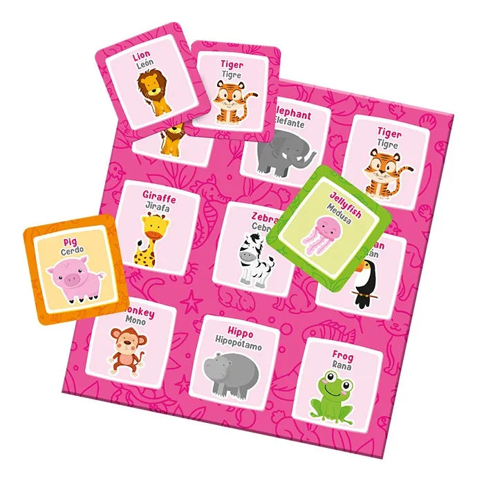 Loteria Infantil Bilingue La Naturaleza