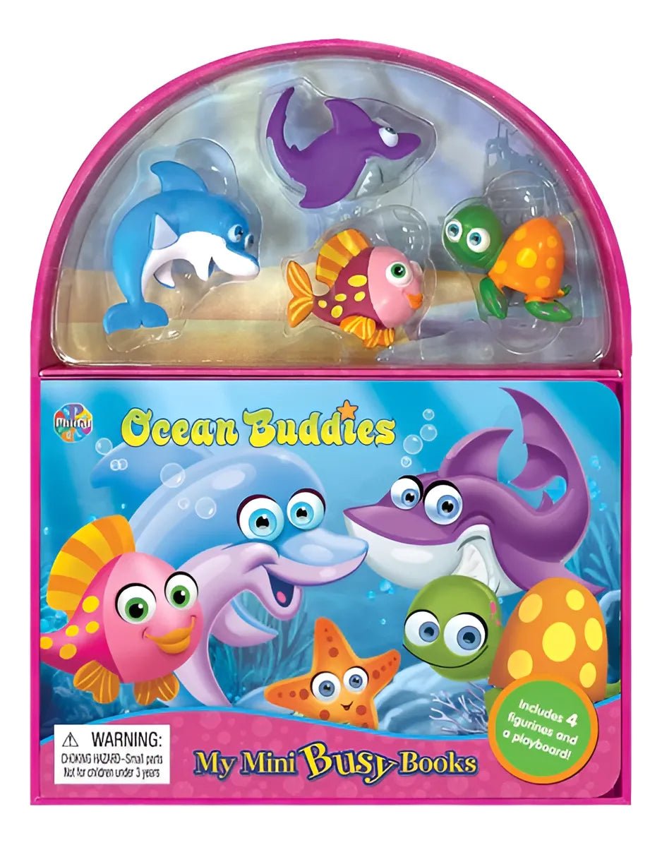Libro y Juego 2 En 1 Animales Del Mar