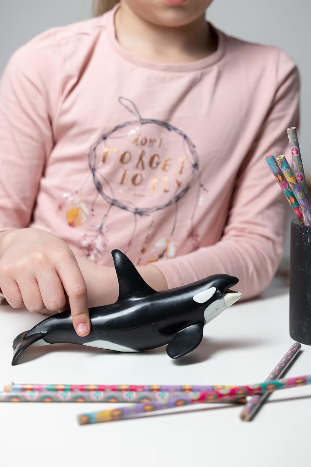 Figura Coleccionable Realista Orca Papo Para Niños