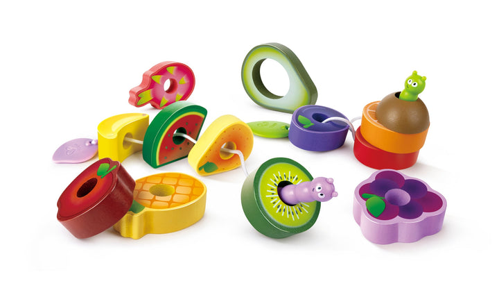 Juego De Habilidades Motoras De Encaje Y Frutas