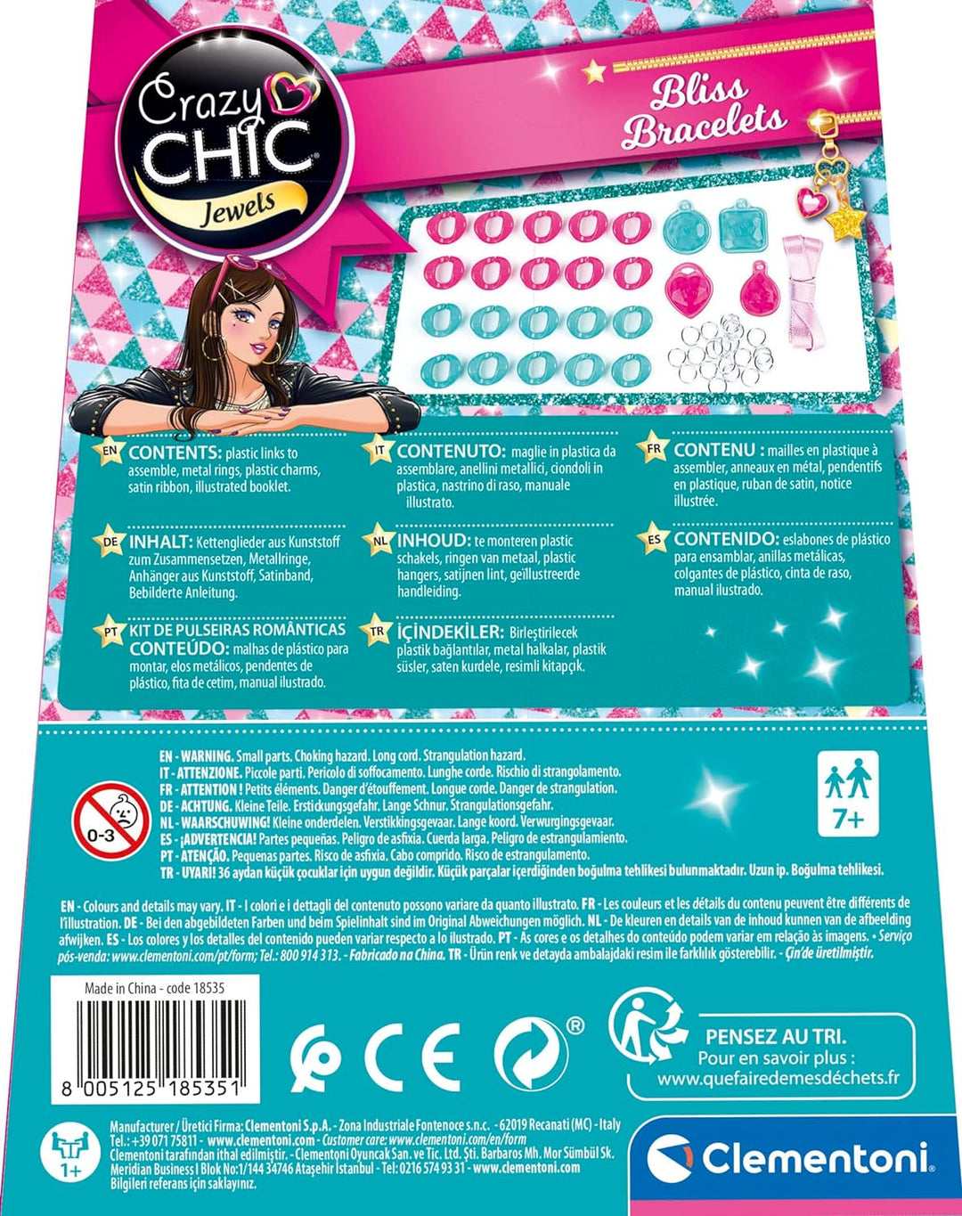 Set Crea Brazaletes Colgantes Juguetes Niñas