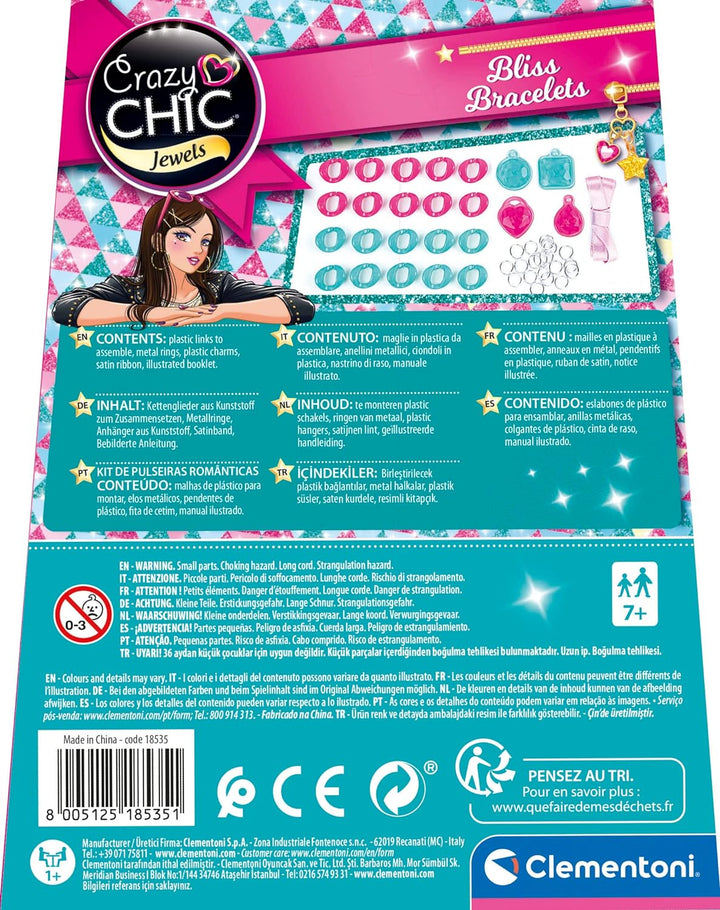 Set Crea Brazaletes Colgantes Juguetes Niñas