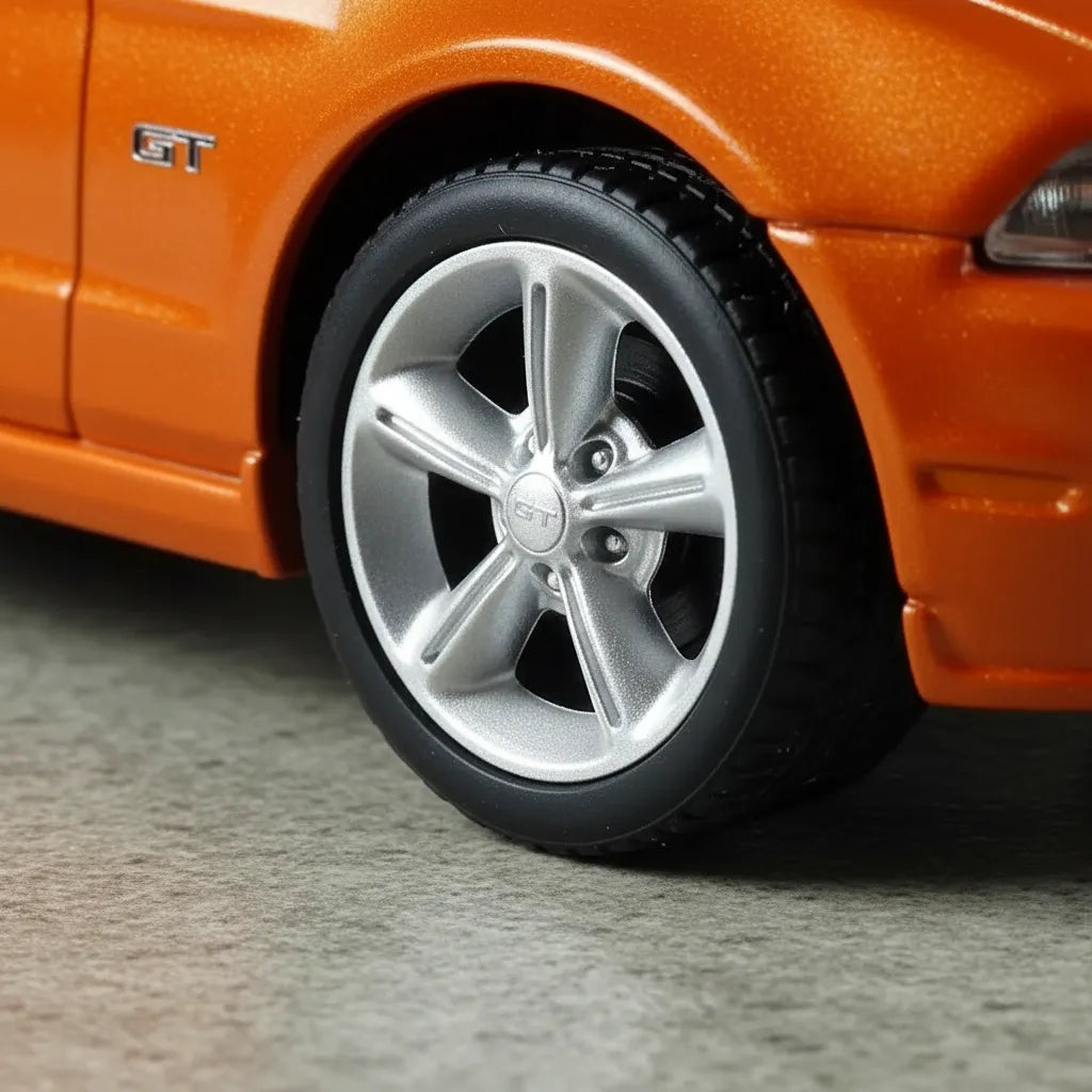 Carros Coleccionable 1/36 Ford 2010 Mustang Gt Naranja