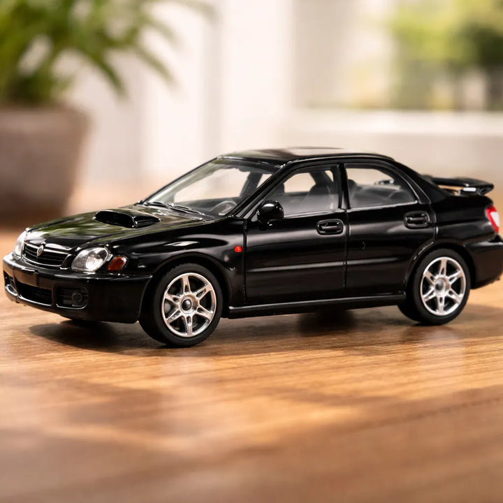 Carro Coleccionable A Escala Bburago 1/43 Subaru Wrx Negro