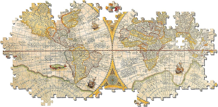 Rompecabezas 2000 Piezas Mapa Antiguo