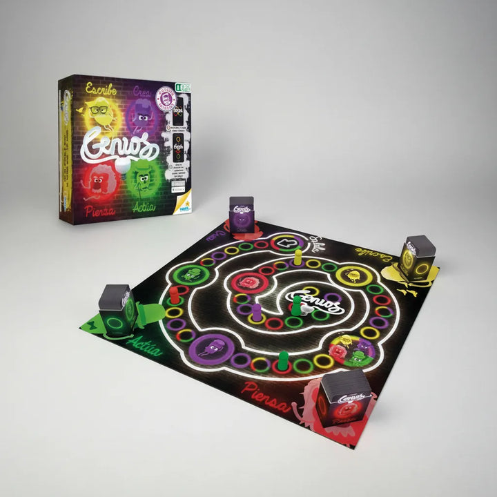 Juego De Mesa Genios Niños Y Adultos