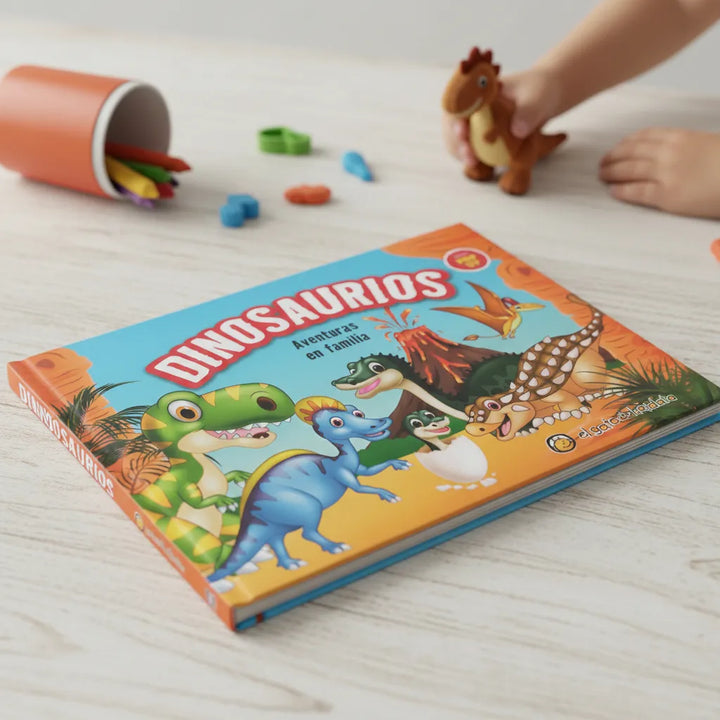 Libro Infantil Pop Up Dinosaurios Aventura Familiar
