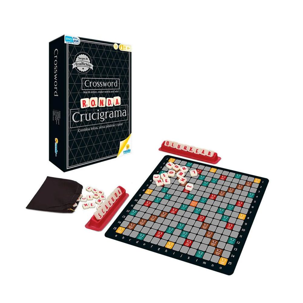 Juego De Mesa Crucigrama Para Adultos
