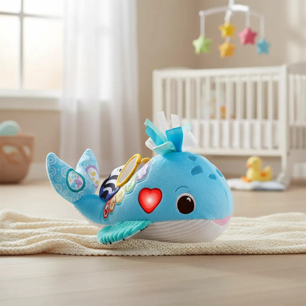 Juguete Ballena Música Sonido Para Bebés