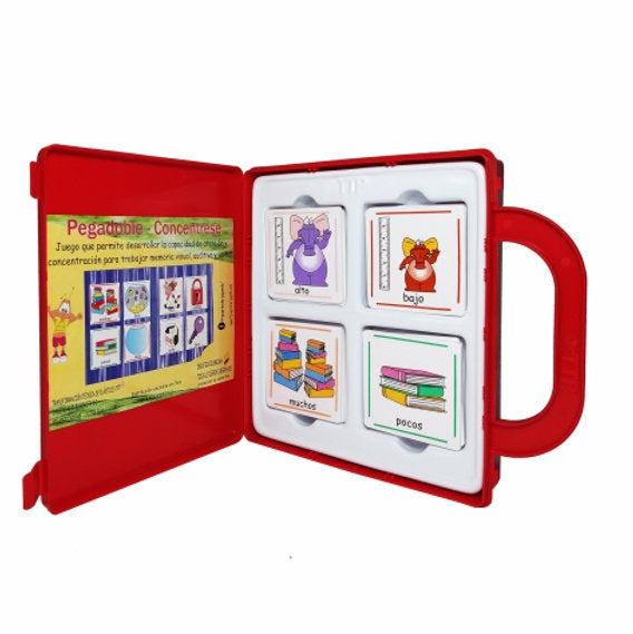 Juego Didáctico Pegatable Animales De Granja Para Niños