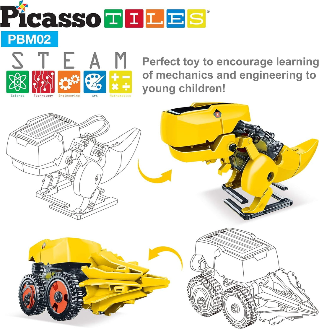 Juego Construcción Robot Solar 3 En 1 Para Niños