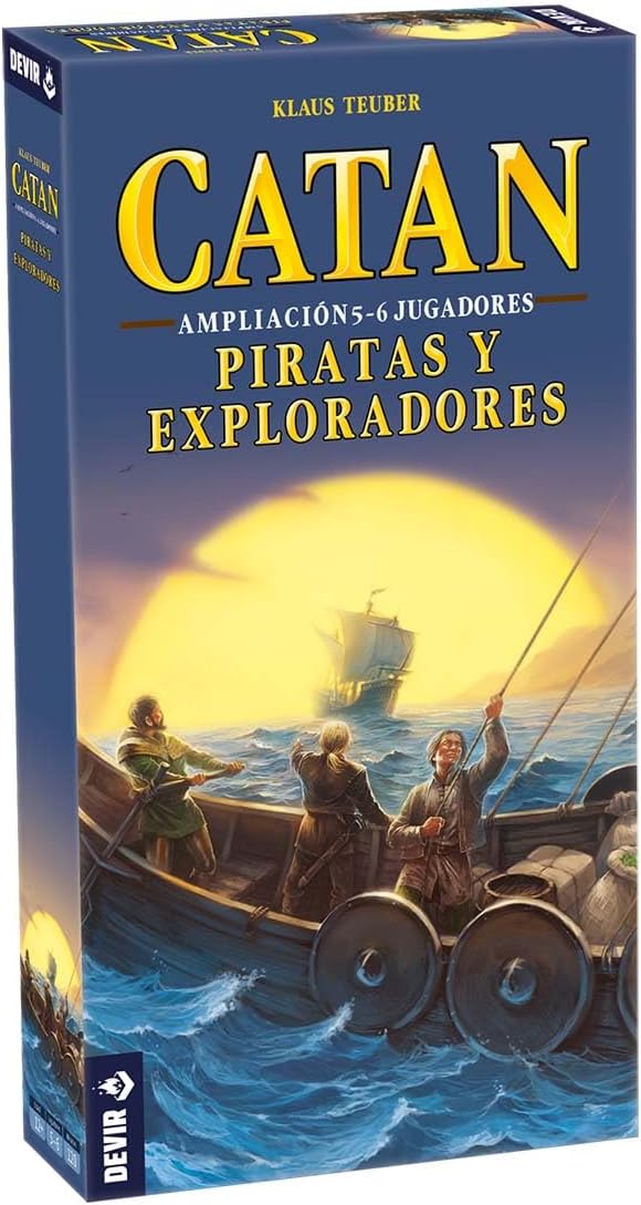 Juego Catan Ampliación Piratas Y Exploradores