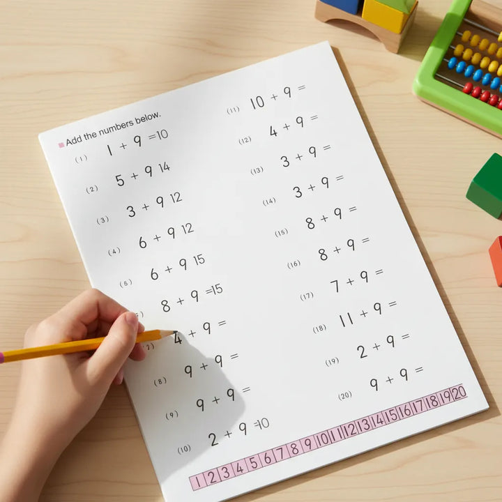 Libro Kumon Gran Libro De Sumas En Ingles Para Niños