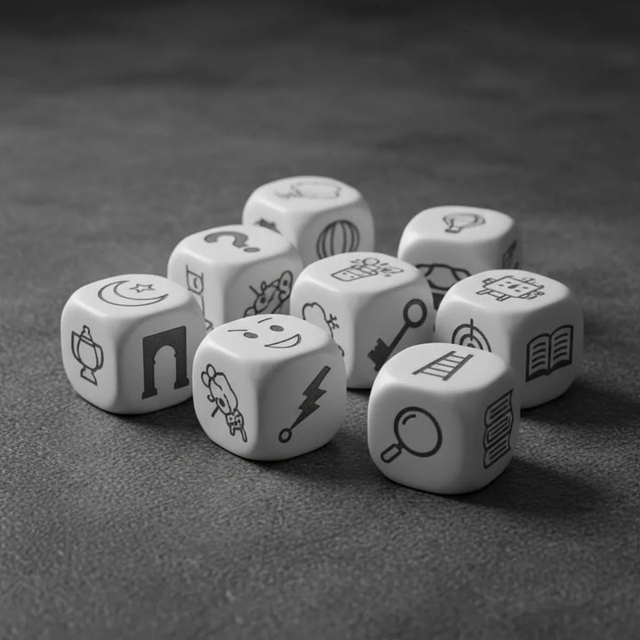 Juego De Mesa Juego Story Cubes Dados Crear Historias Niños