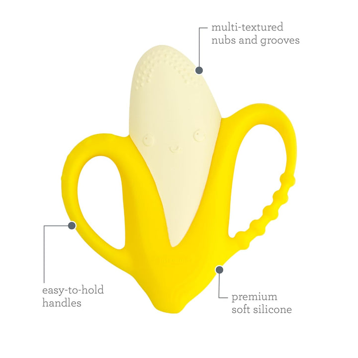 Juguete Mordedor Banana Para Bebés