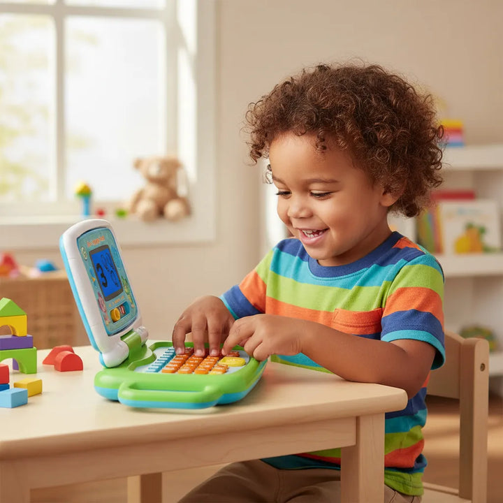 Juguete Laptop 2 En 1 Pantalla Táctil Para Niños
