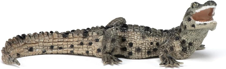 Figura Cría Cocodrilo Pintada A Mano papo