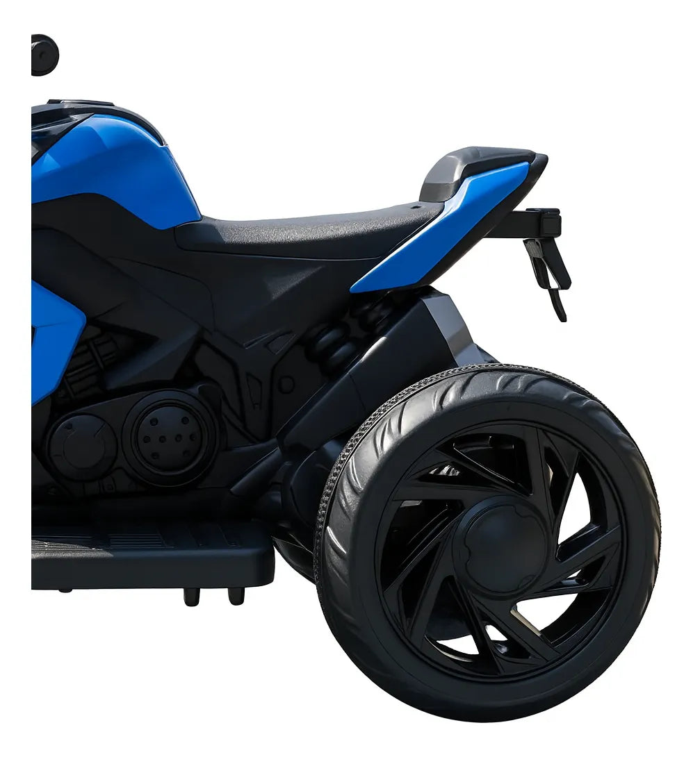 Moto Eléctrica policía Sonidos Luces Niños