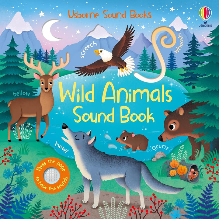 Libro Didáctico Con Sonidos Animales Salvajes Para Niños