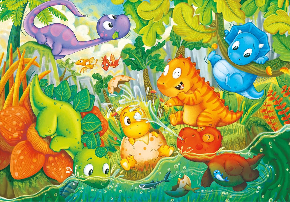 Rompecabezas 20 Piezas Dinosaurios Para Niños