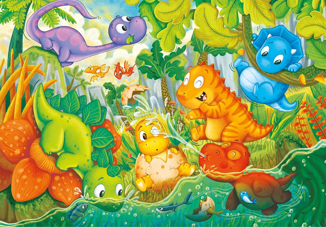 Rompecabezas 20 Piezas Dinosaurios Para Niños