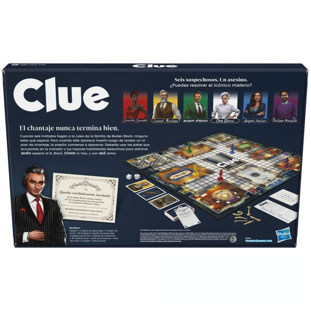 Juego De Mesa Clue Clásico parala familia