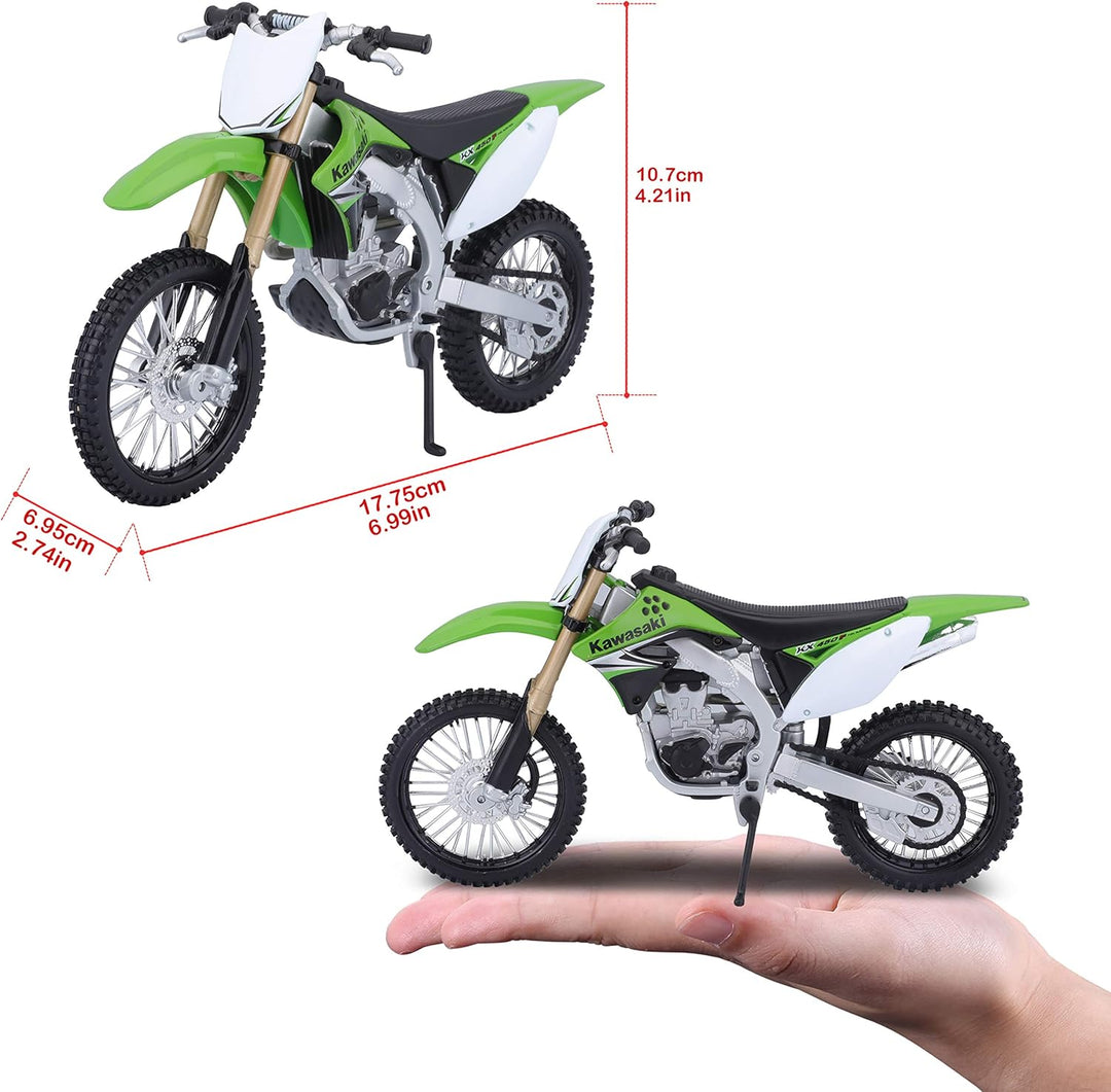 Moto Coleccionable 1:12 Mc Kawasaki Kxtm 450f