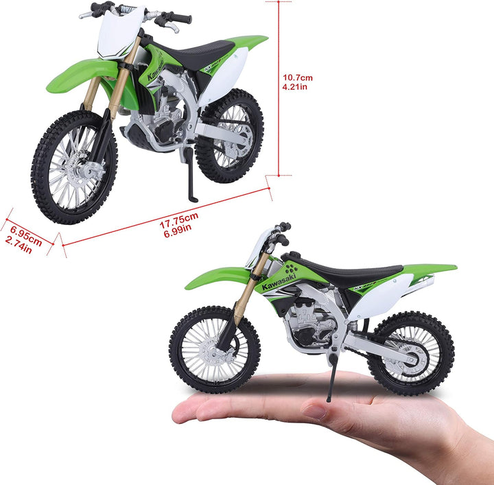Moto Coleccionable 1:12 Mc Kawasaki Kxtm 450f