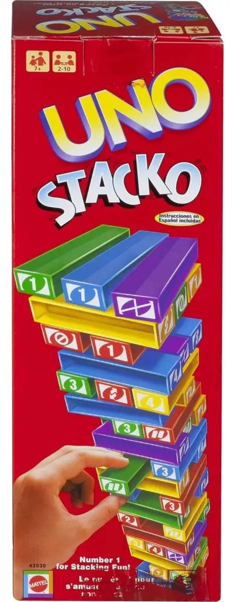 Juego De Mesa De Estrategia Uno Stacko Para La Familia