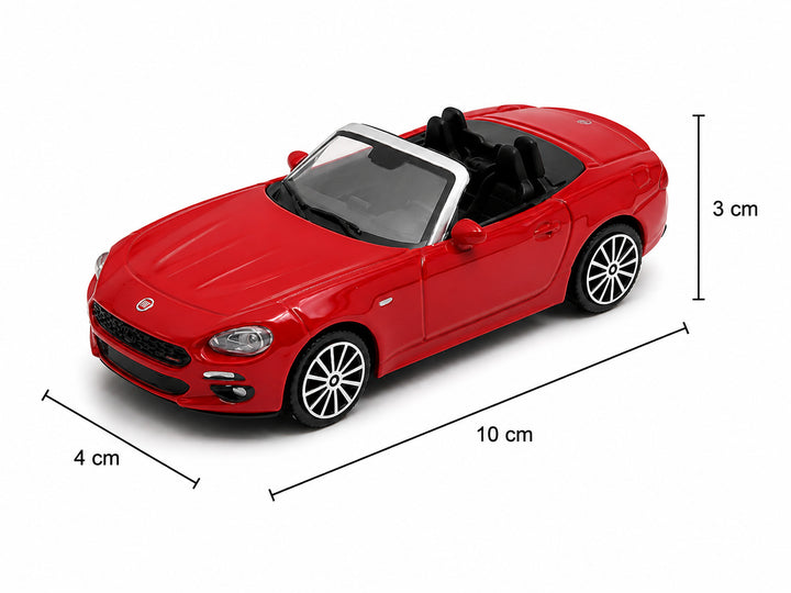 Carro Coleccionable A Escala 1:43 Fiat 124 Spider